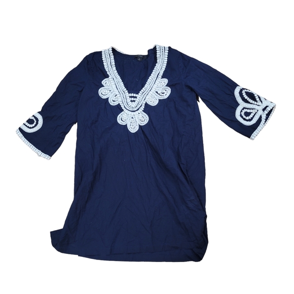 J. Crew Tops - J. Crew Corded Trim Short Tunic Size Small